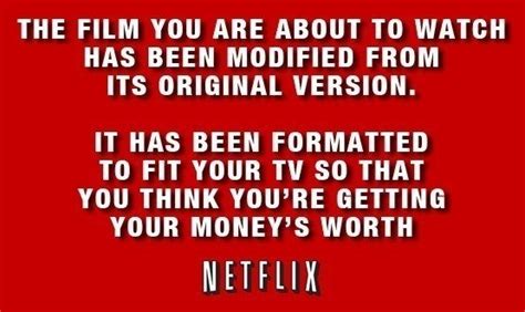 Petition · Netflix To Disclose All Modifications Made On Films And