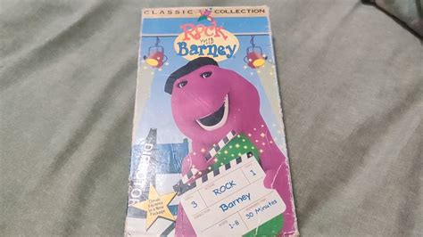 Barney Rock With Barney Vhs Overview Youtube