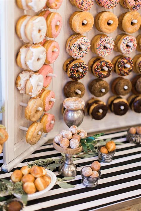 9 diy donut wall ideas you ll want to steal wedding donuts diy wedding food wedding food table