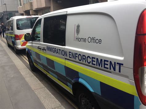 Photo 5 Home Office Immigration Enforcement Vans Parked In Flickr