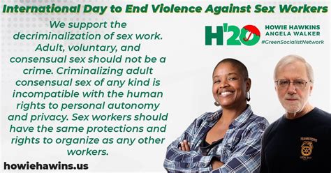 Today In Honor Of The International Day To End Violence Against Sex