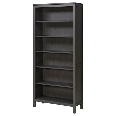 Hemnes Bookcase Dark Gray Stained 90x197 Cm 3538x7712 Ikea Ca