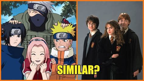 5 Similarities Between Harry Potter And Naruto Hindi Youtube