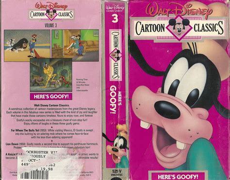 Disney Cartoon Classics Here S Goofy Vhs S Walt Disney Classics Sexiz Pix