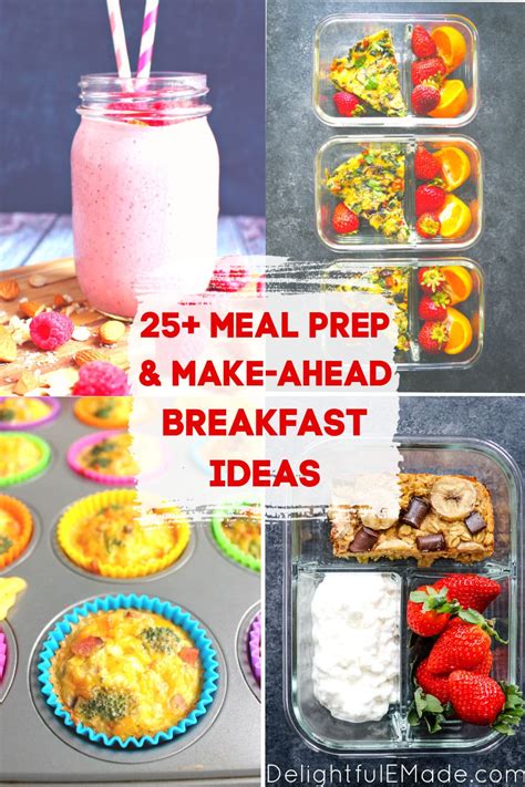 Easy Breakfast Meal Prep Ideas For Busy Mornings Fourganic Sisters Photos