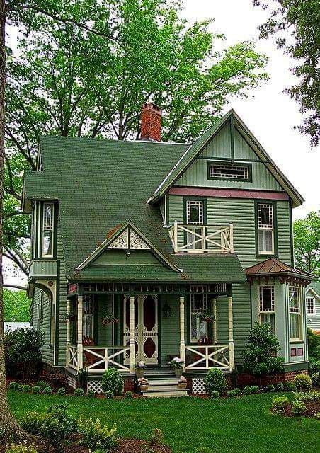 Pin By Becky Cagwin On Color Green Victorian Homes Bon Air