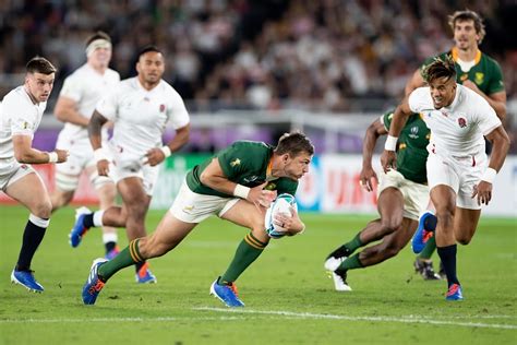Half Time Boks Lead England In Rugby World Cup Final