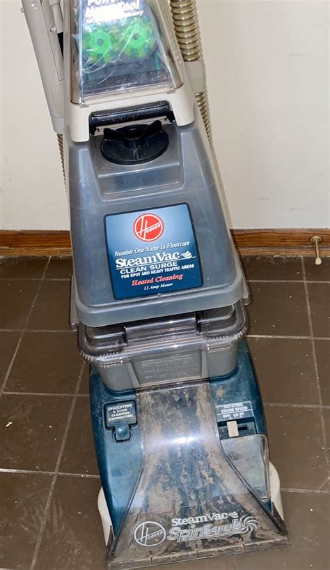 Hoover Steamvac Spinscrub Carpet Cleaner With Clean Surge F5905 For
