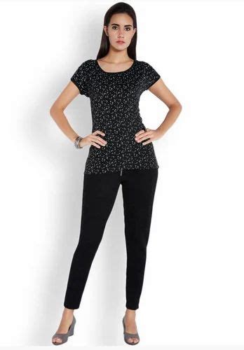 Park Avenue Woman Black Regular Fit T Shirt At Rs 499piece In Nalanda Id 18568134955