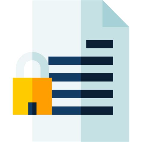 Encrypted File Free Security Icons