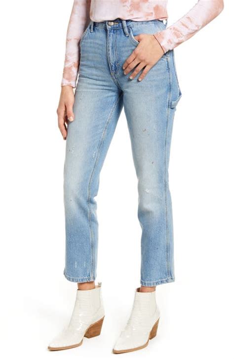 Womens Lee Ripped And Distressed Jeans Nordstrom