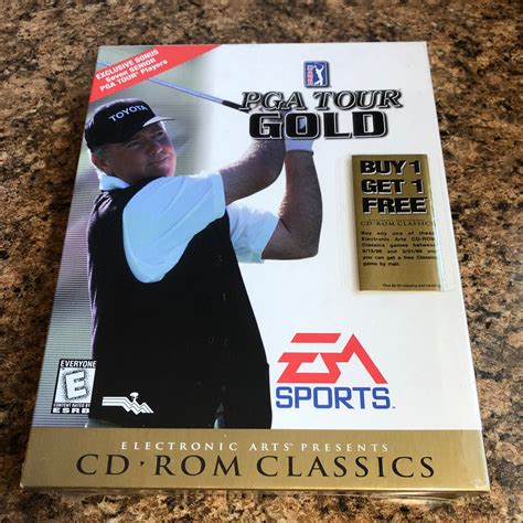 1998 Pga Tour Gold Ea Sports Cd Rom Classics Big Box Pc Video Game