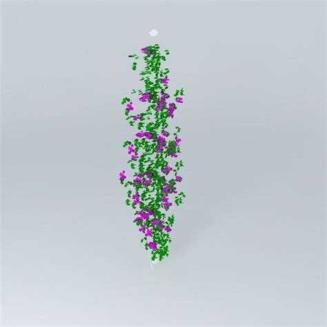 Vine With Rods Free 3d Model Cgtrader