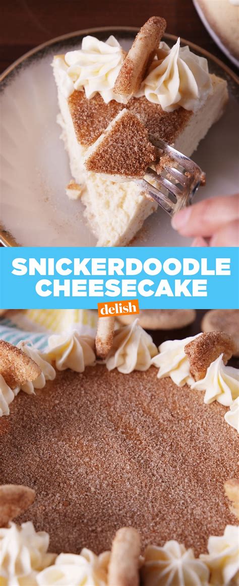 Snickerdoodle Cheesecake Is The Best Dessert Combo Ever Get The Recipe