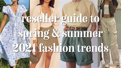 Reseller Guide To Spring And Summer 2021 Fashion Trends Youtube