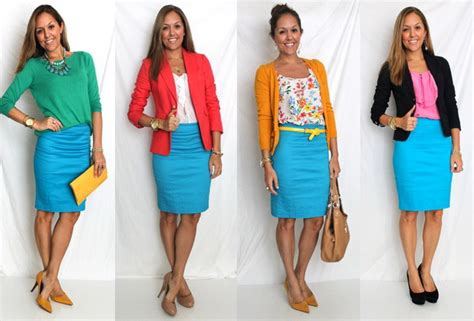 30 Ways To Mix Turquoise And Teal Work Clothes For Women