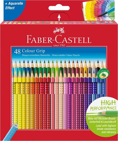 Faber Castell 48 Colour Grip Pencil Uk Office Products