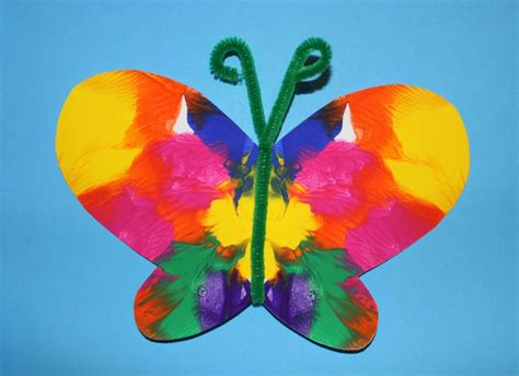 Butterfly Crafts Preschool Butterfly Crafts Butterfly Art And Craft