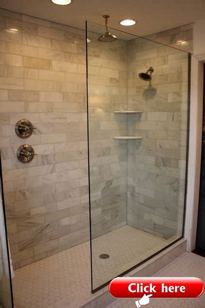 Master Bath Walk In Shower Perfect Without Doors And Simple With The Glass Pane 2019