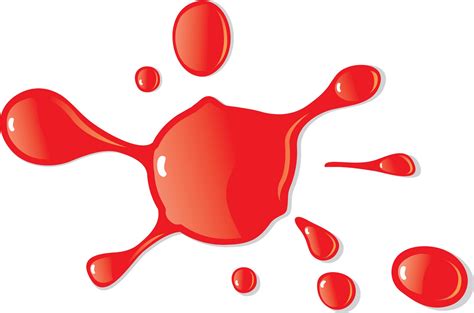 Red Splat Clipart Best