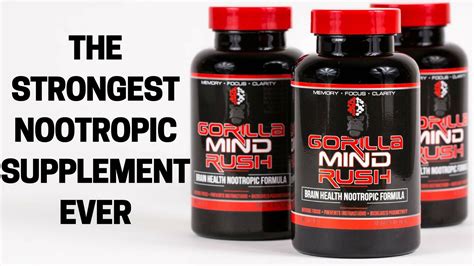 Gorilla Mind The Best Nootropic Supplement For Focus And Productivity