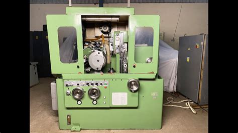 Gear Grinding Machine Tos Obp Same As Reishauer Nza Youtube