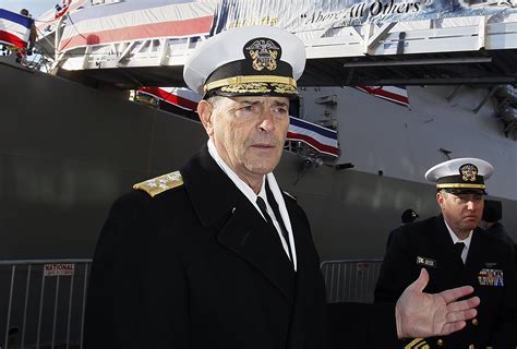 Admiral Picked To Lead Navy Is Retiring Bad Judgment Cited Ap News