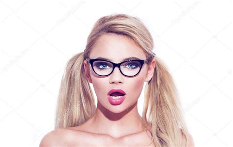 Sexy Blonde Glasses Telegraph