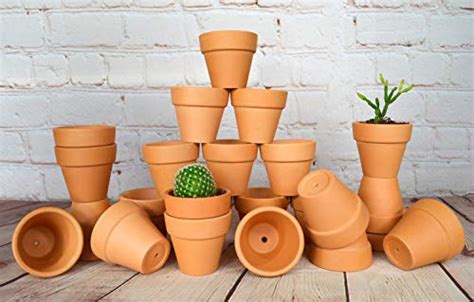 2″ Small Mini Clay Pots Terracotta Pot Ceramic Pottery Planter Terra