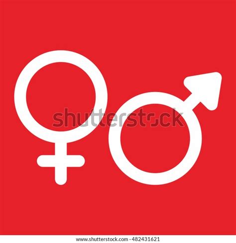 Sex Logo Red Background Stock Vector Royalty Free 482431621 Shutterstock