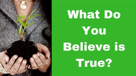 What Do You Believe Is True Susan M Barber Coaching And Consulting Llc