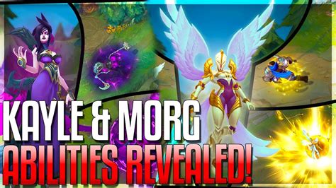 Kayle And Morgana Rework All Abilities Revealed New Champion The