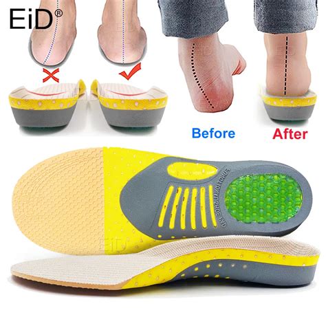 Orthopedic Insole Support Cushion For Flat Foot Feet Arch Sole Health