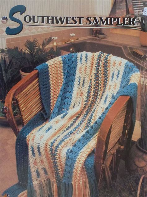 Southwest Sampler Afghan Annies Crochet And Afghan Club Crochet