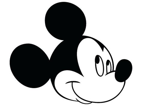 Mickey Mouse Silhouette At Getdrawings Free Download