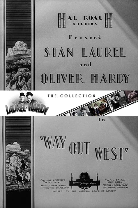 Way Out West 1937 Posters — The Movie Database Tmdb