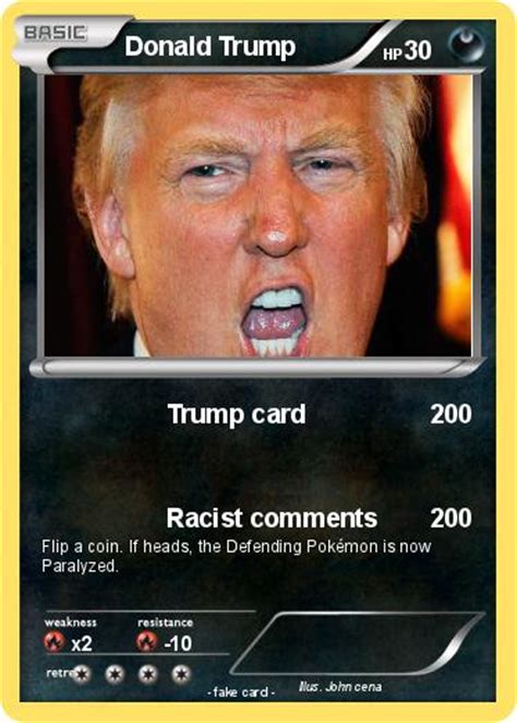 We did not find results for: Pokémon Donald Trump 215 215 - Trump card - My Pokemon Card