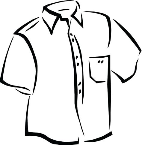 Download collared shirt images and photos. Collared Shirt Drawing | Free download on ClipArtMag