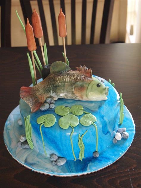 23 Fishing Birthday Cake 2022 Birthday Greetings Website