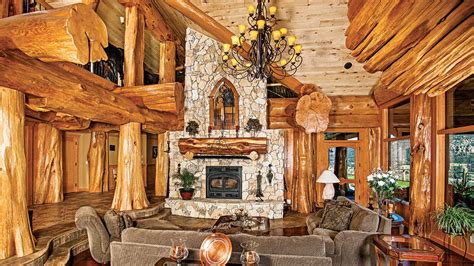 For a slightly larger home see house. The Downsides of a Log Home Vaulted Ceiling