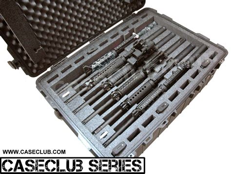 Case Club Ar15 Waterproof Hard Cases Hold A Single Or Multiple Rifles
