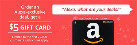 Finding something special gifts online to your near or dear ones is always not simple as. Deal Alert Get an extra $5 Amazon gift card when you buy Alexa-exclusive deals