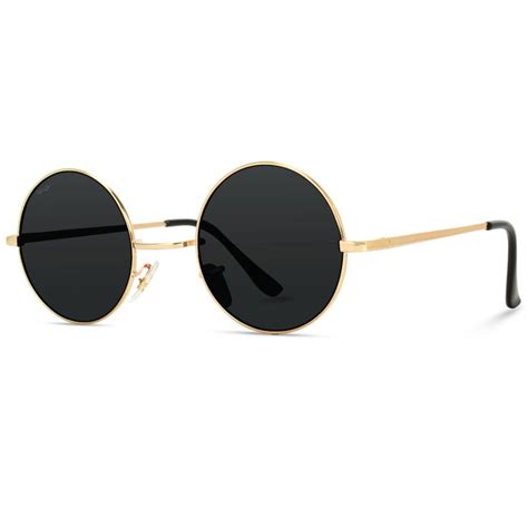 ethel retro round metal hippie sunglasses john lennon inspired in 2020 hippie sunglasses