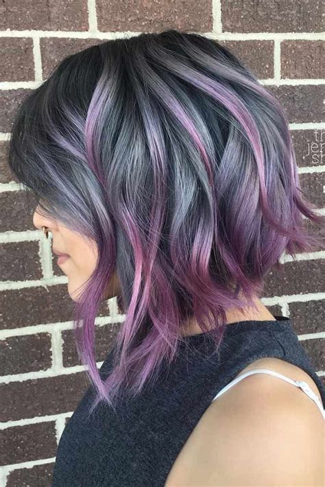 55 Fabulous Rainbow Hair Color Ideas Hair Styles Hair Color Purple