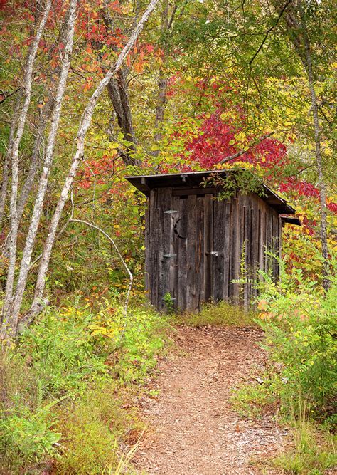 Outhouse In The Woods Photograph By Rich Nicoloff Pixels