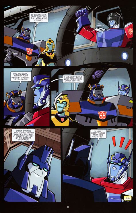 Transformers Animated The Arrival 005 2008 Read All Comics Online