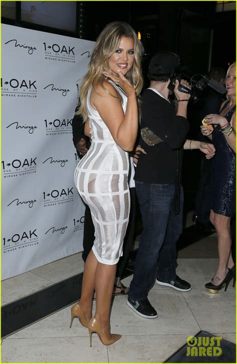Khloe Kardashian S Sexy Sheer Dress Is Perfect For Las Vegas Nightclub Party Photo 3330736