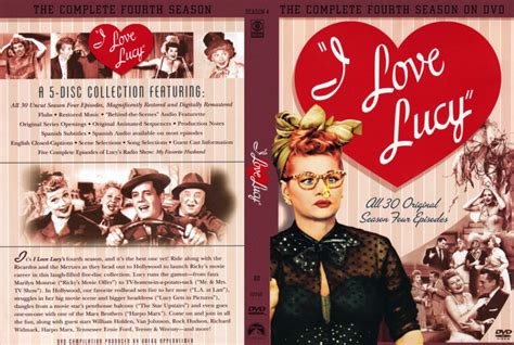 I Love Lucy Season Slim Tv Dvd Scanned Covers I Love Lucy