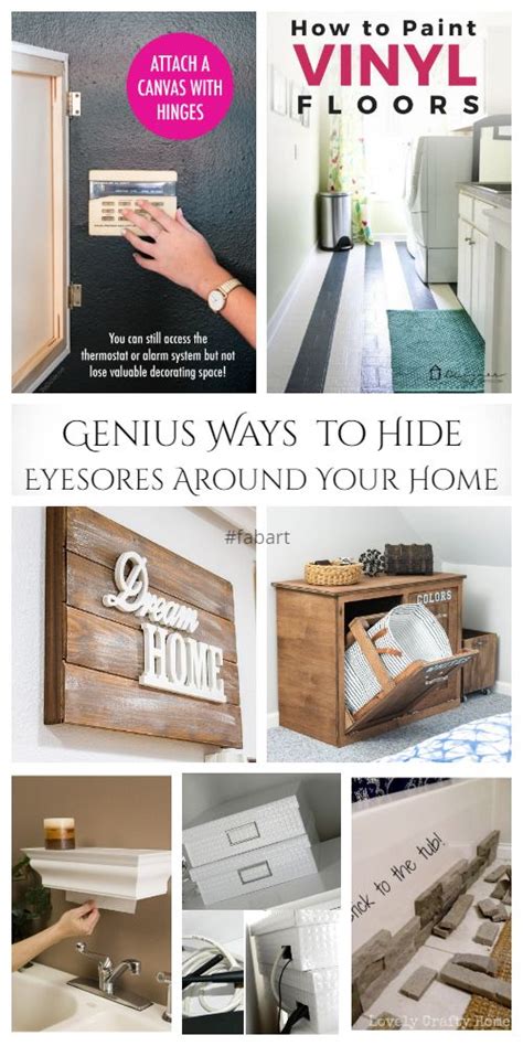 Genius Ways To Hide The Eyesores In Your Home Diy Trends Work Diy