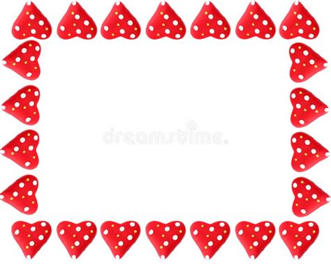 Valentine Heart Frame Or Border Stock Illustration Illustration Of